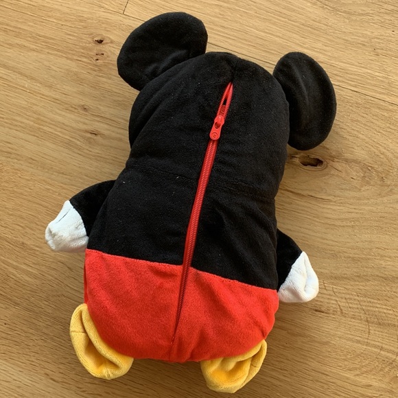 DISNEY Cubcoats Mickey Mouse 2 in 1 Transforming Hoodie and Soft Plushie - Picture 4 of 11